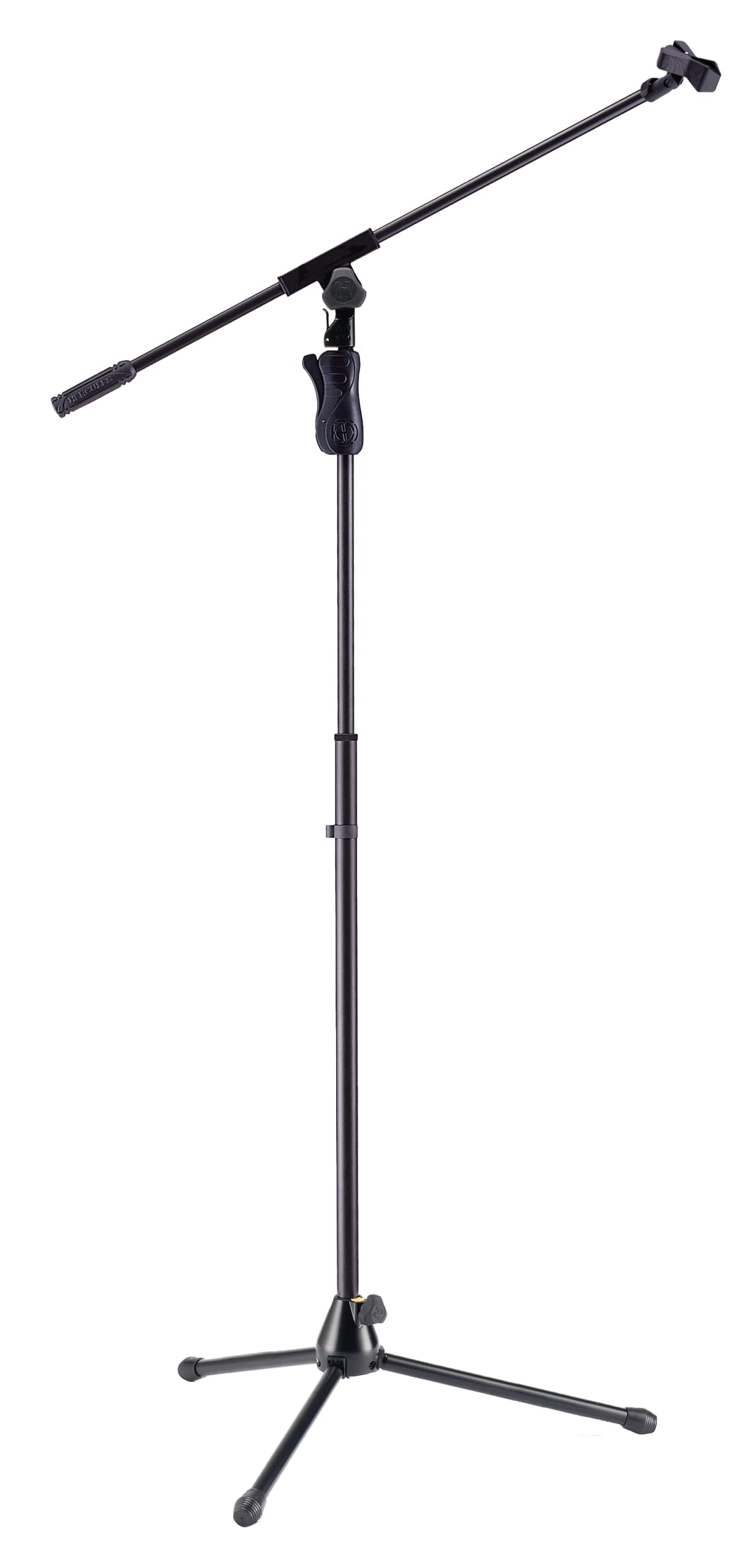 Hercules Ms631B Ez Grip Tripod Microphone Stand With Boom & Mic Clip